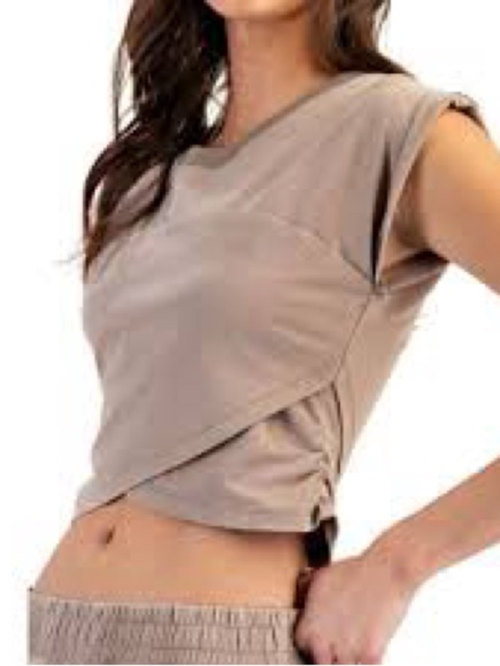 FP Movement by Free People Hot Shot Crossover Crop Shirt